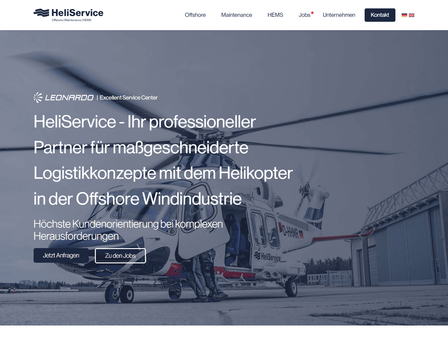 HeliService website